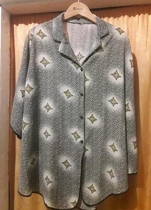 Блузка большого размера