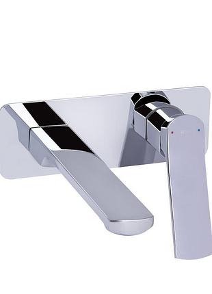 Смеситель для раковины qtap slavonice скрытого монтажа qtsla273crm45919 chrome
