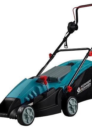 Газонокосарка електрична ks 38lm-bl, ширина 38 см