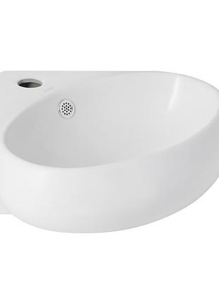 Раковина qtap leo 380x360x130 white qt11115010wn