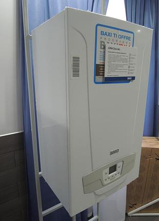 Настінний одноконтурний конденсаційний газовий котел baxi luna duo-tec 1.12 ga опалювальна площа до 120 м2