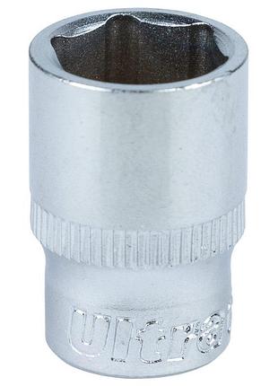 Насадка шестигранная короткая 1/4" 12мм crv ultra (6060122)