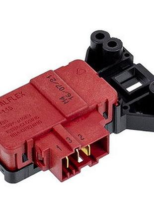 Замок люка (двери) zv-446 для стиральной машины ariston c00199946 metalflex