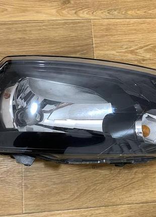 Фара передняя левая volkswagen polo 2009-2014 vag оригинал бу 6r1941015e