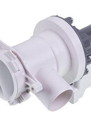 Помпа (насос) для пральної машини beko 2880401800 hanyu (в зборі) 34 вт b15-6az (контакти спарені спереду)