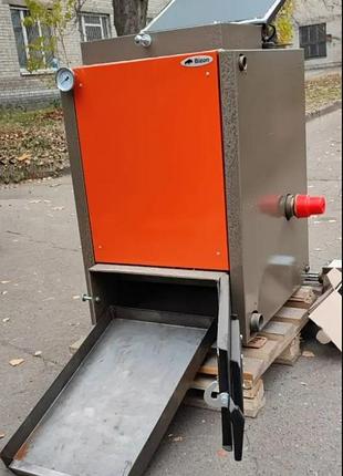 Твердотопливный шахтный котел холмова бизон bizon fs eko termo 12kw