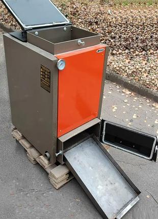 Твердотопливный шахтный котел холмова бизон bizon fs optima termo 18kw