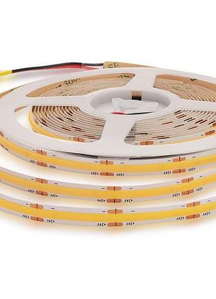 Світлодіодна стрічка cob v-premium 320 leds 8w/m cri 90 24v 3000k ip20 isobo