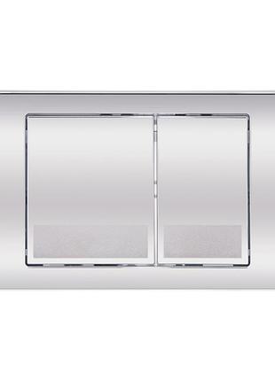 Панель смыва для унитаза qtap nest qt0111m06028crm