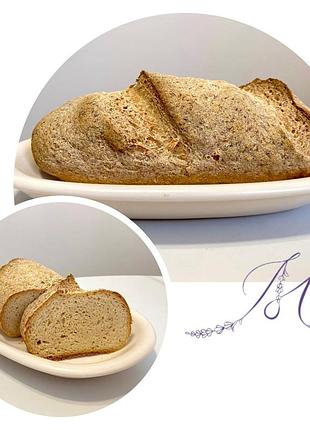 Безглютеновий хліб на заквасці «кукурудзяний»