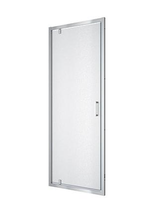 Душові двері відкривні, одноелементні line pro 800 мм, chrome, скло 6мм grape