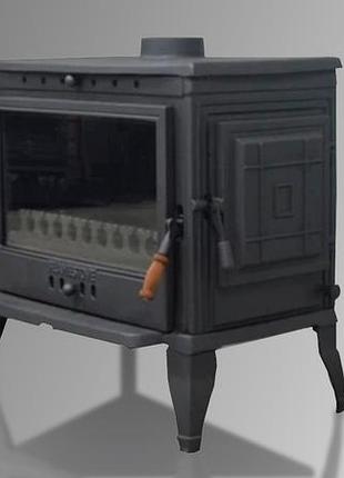 Піч-камін flame stove "fs-041yk"/ флейм стов "фс-041ук" 10 квт 119 кг 700х450х700мм