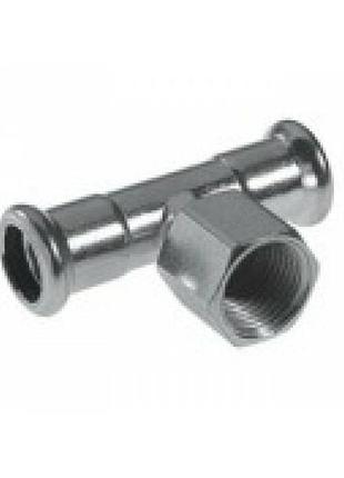 Трійник 28×rp1×28 press kan steel