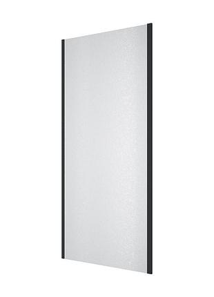 Бічна панель line pro 900мм, black matt, скло 6мм grape