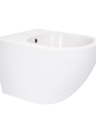 Биде подвесное qtap jay 485х360х320 мм white