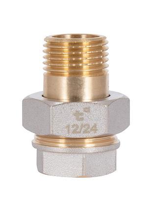Сгон-американка thermo alliance base 1/2"вн никель, прямой sd190w15