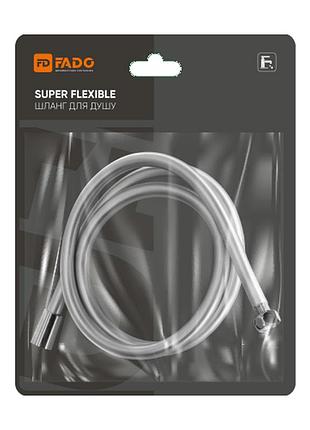 Шланг для душа fado super flexible матовый черный