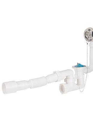 Сифон для ванны lidz (whi) 60 03 v002 00 с ревизией (выход 50 мм)