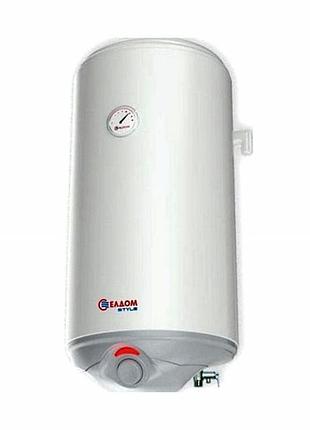 Электрический бойлер eldom style 30 slim 72269w (30л) / накопительный водонагреватель элдом