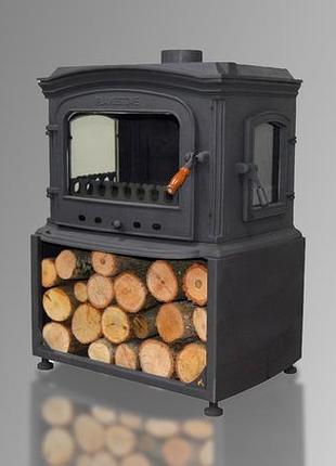 Печь-камин flame stove "fs-032st"/ флейм стов "фс-032ст" 10 квт 143 кг 700х500х940мм