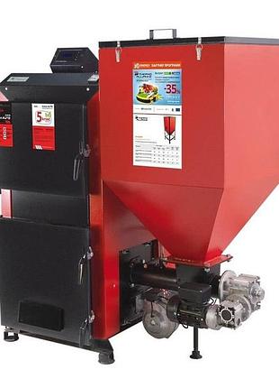 Стальной пеллетный твердотопливный котел thermo alliance vulcan auto vasf 35