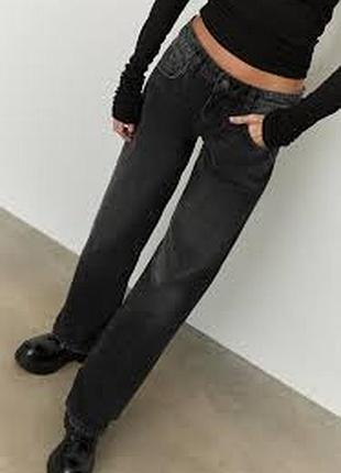 Стильные джинсы stradivarius eur32