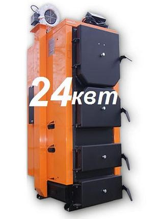 Универсальный твердотопливный котел heatline 24 kw от 170 до 240 кв м