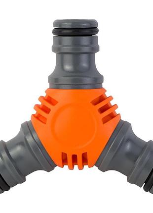 Тройник для коннектора 1/2" (abs+tpr) flora (5015694)