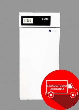 Дымоходный напольный газовый котел атон atmo 12,5ев (12,5евм) с автоматикой «sit group» италия 12.5квт, двухконтурный