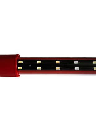 Світлодіодна лампа для акваріума vaq-ql t8 48led 9w/18w 77cm (rgb)