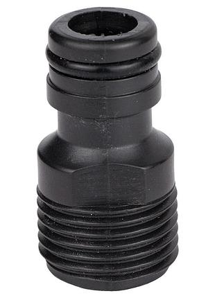 Адаптер для коннектора 1/2" с наружной резьбой 1/2" (abs) grad (5016355)