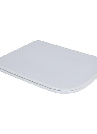Сиденье для унитаза qtap (crow 490) с микролифтом slim qt99sc6108w