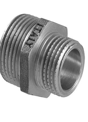 Ніпель редукційний з зр 1.1/2" x 1.1/4" (нікель)