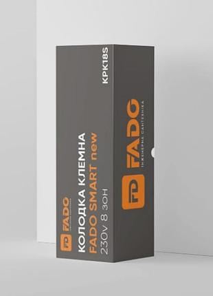 Колодка клеммная fado smart new 220v 8 зон