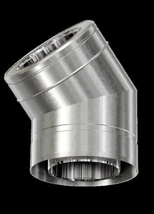 Коліно 45 ф180/250 н/н 0,6мм