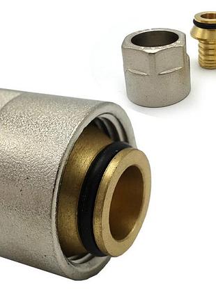 Адаптер для полімерних труб 20x2,8 х 3/4” 40шт. v&g