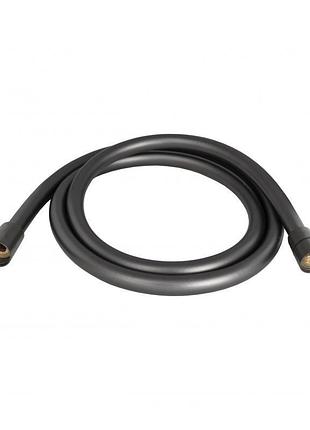 Шланг для ручного душа qtap hadice 1600 мм qthadpvc160g graphite