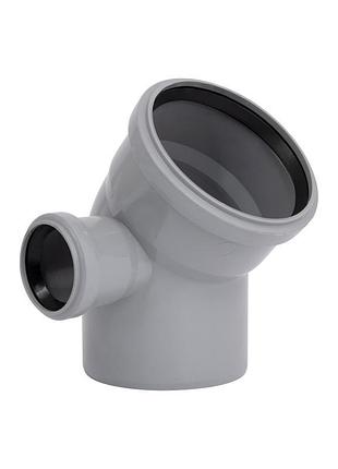 Колено 2 пл 110x100х45+ 50х90° (левое) ta sewage