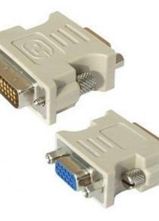 Переходник viewcon dvi 24 vga/dsub female