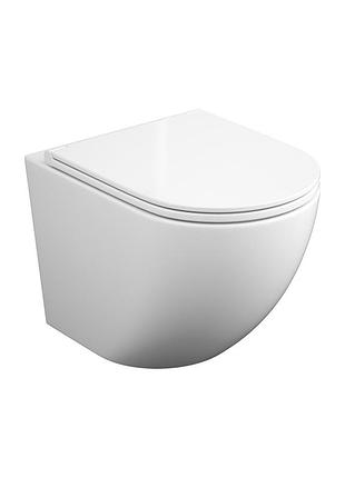 Round smart унітаз підвісний з сидінням soft-close (tornado 3.0)