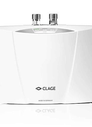 Проточний водонагрівач clage мсх 5,7 квт 220в