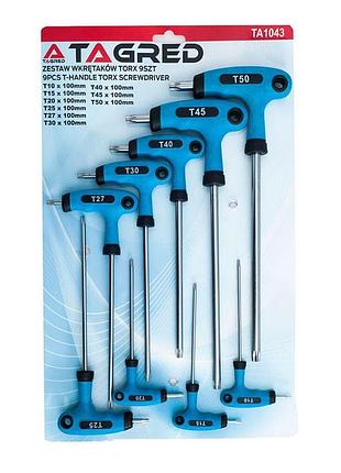 Отвертки шестигранные tagred ta1043