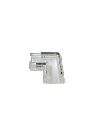 Коннектор соединительный l-образный для светодиодной ленты cob vcp-pro 2pin 8mm isobo