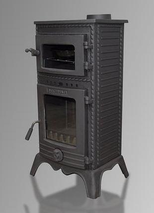 Печь-камин flame stove "fs-053"/ флейм стов "фс-053" 7 квт 82 кг 460х340х880мм
