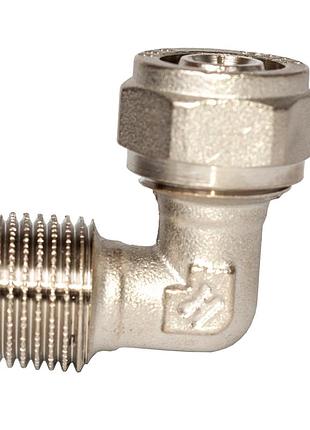 Кутник під обжим ключем 16 х 1/2" зовн. rsk італія 100/200