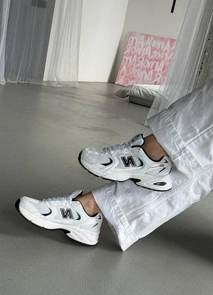 Кроссовки new balance 530 white/black premium