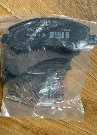 Колодки тормозные передние дисковые комплект volkswagen amarok vag 2h0698151 оригинал новый