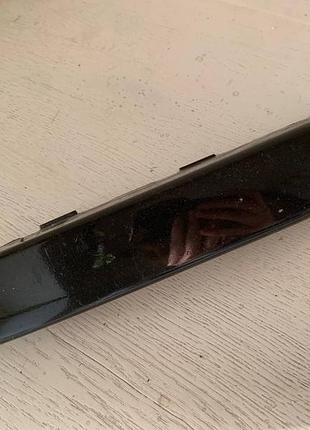 Молдинг переднего бампера правый volkswagen passat b6 накладка vag 3с0807646a оригинал б/у