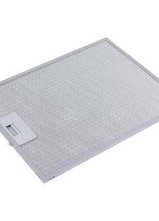 Фильтр жировой (металл.) для вытяжки 370x350x8mm (под защелки, универсальный)
