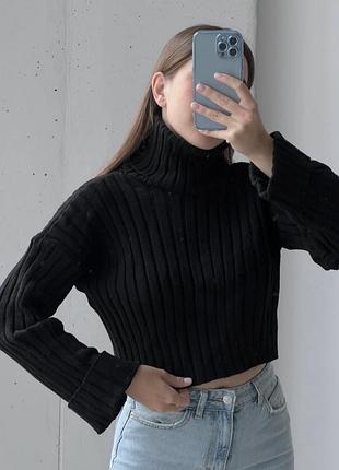 Жіноча укорочена кофта світшот оверсайз oversize